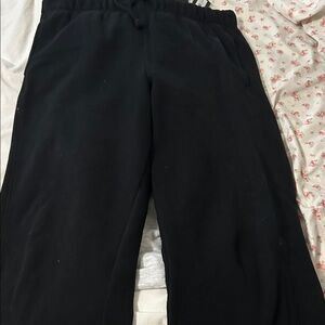 Garage Black Track Pants